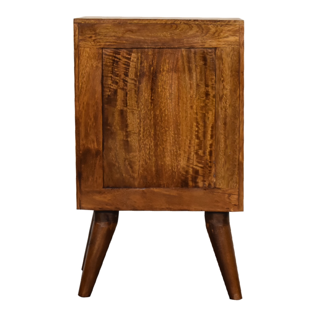 4 Drawer Multi Chestnut Bedside - Image 9