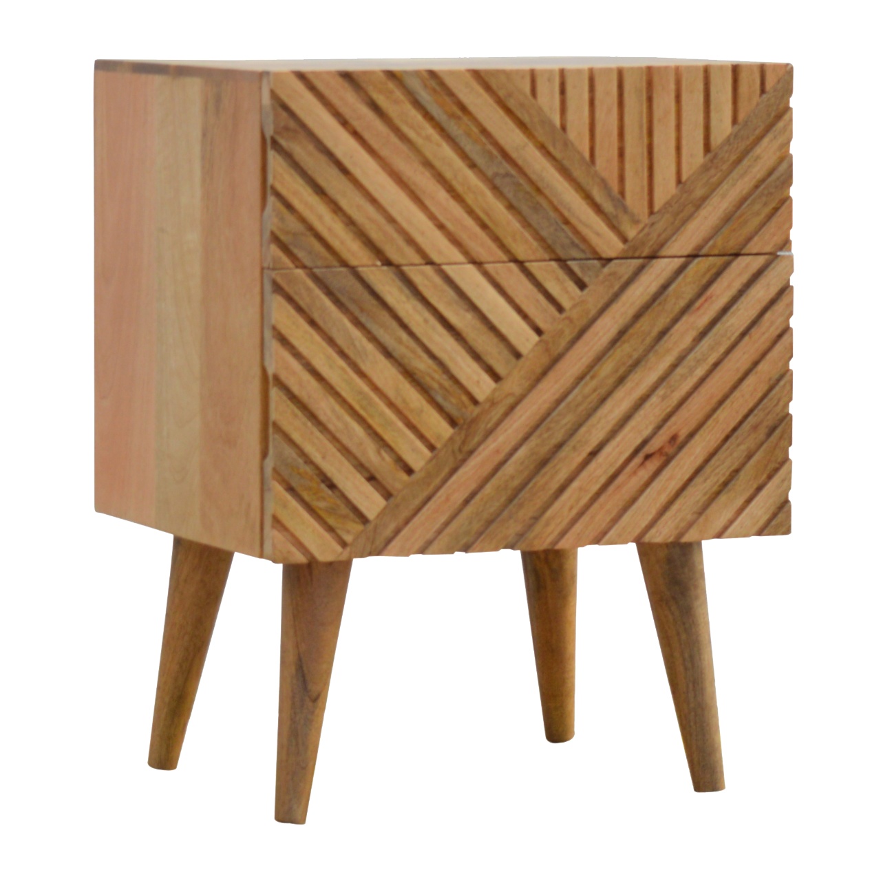 Lille 2 Drawer Bedside - Image 4