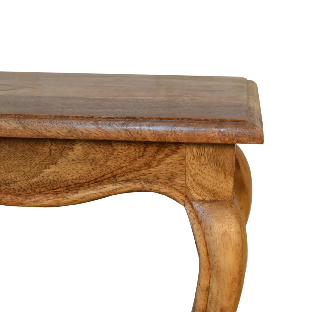 Oak-ish French Style Stool Set - Image 6