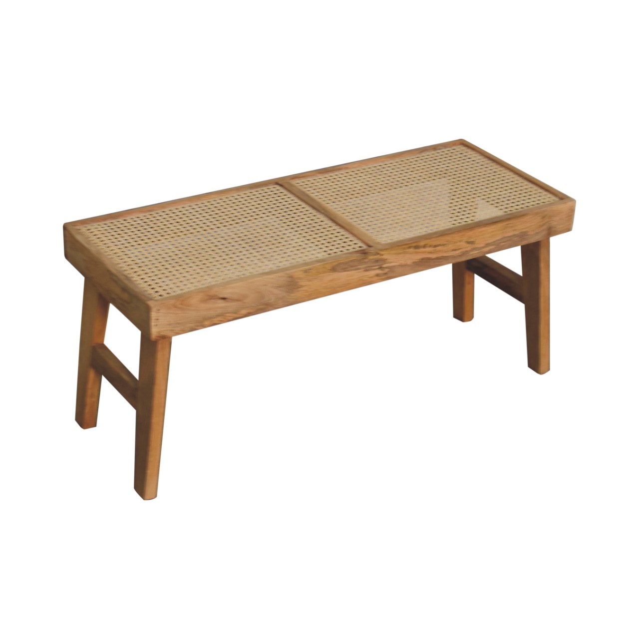 Open Rattan Bench - Image 5