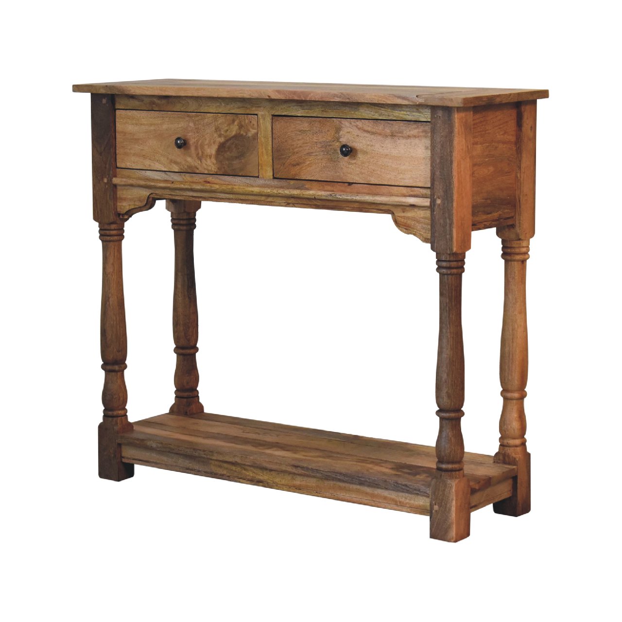 Granary 2 Drawer Console Table - Image 2