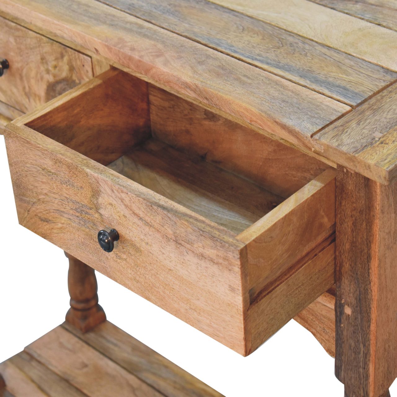 Granary 2 Drawer Console Table - Image 6