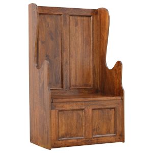 Lid up County Style Monks Bench