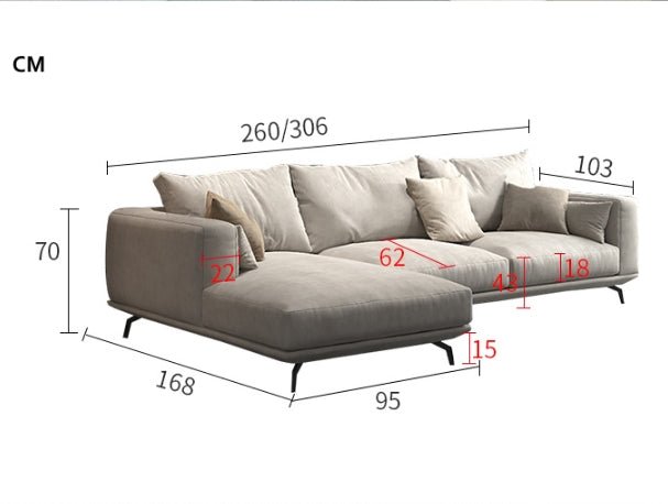 NR23 Two/Three Seater Sofa, Leathaire - Image 15