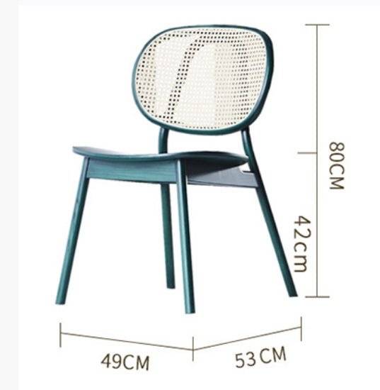 Hans Wegenr CH01 Rattan Dining Chair - Image 30