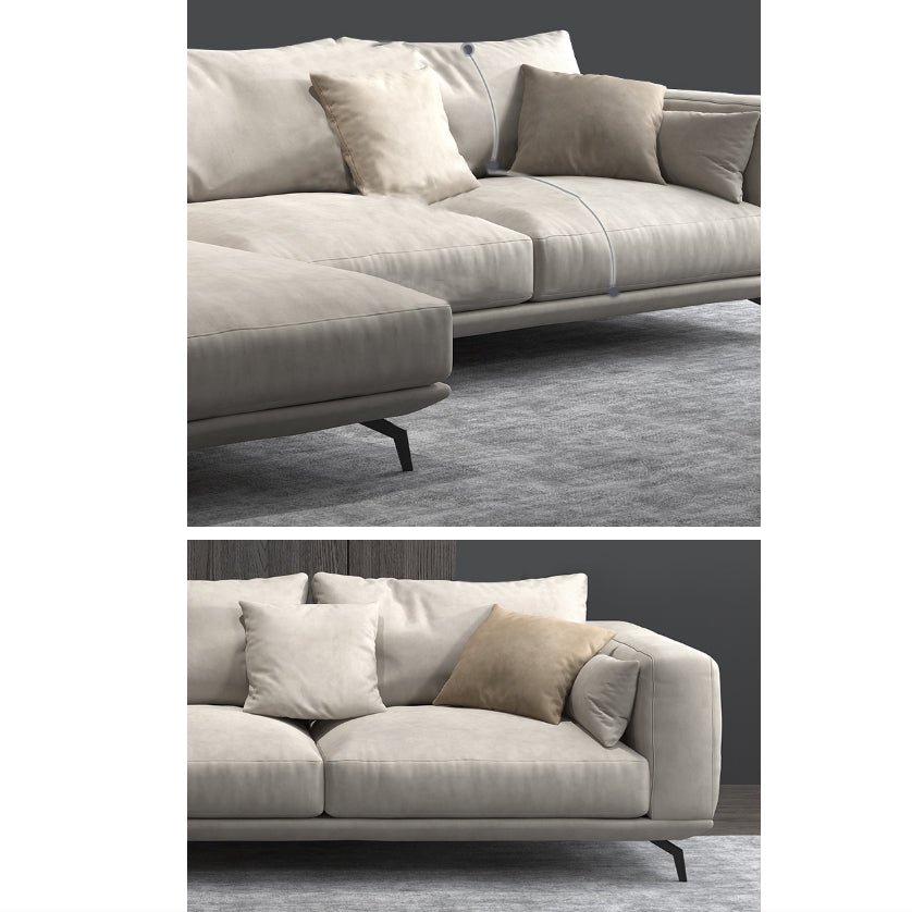 NR23 Two/Three Seater Sofa, Leathaire - Image 6