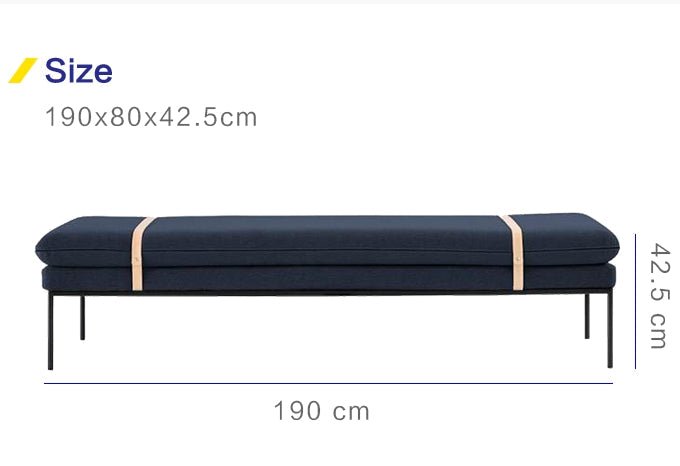 Ferm Living Turn Daybed, Cotton Linen - Image 5
