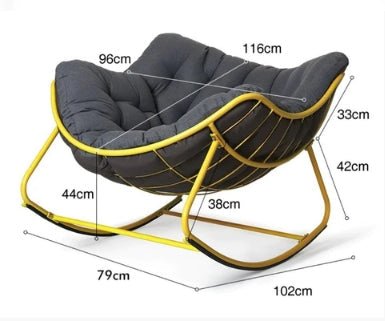 Seattle Rocking Chair, Indoor/ Outdoor Furniture - Image 5