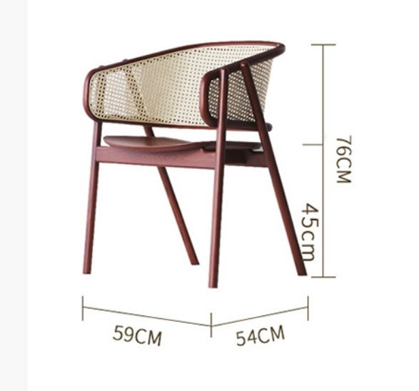 Hans Wegenr CH01 Rattan Dining Chair - Image 33
