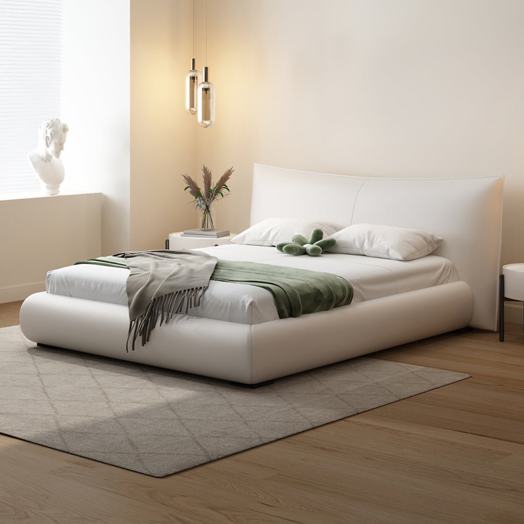 Kai King Size Bed With Storage, Super King Size With Storage, Real Leather - Image 11