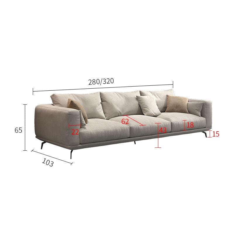 NR23 Two/Three Seater Sofa, Leathaire - Image 12