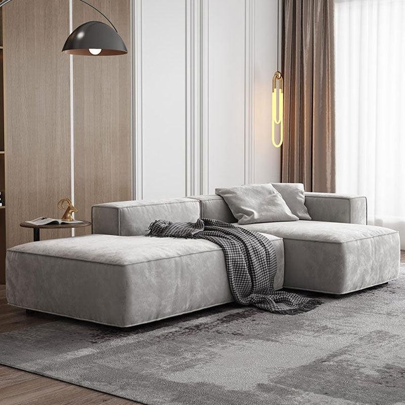 Yetta Three Seater, Four Seater Sofa, Corner Sofa, Grey Velvet - Image 7