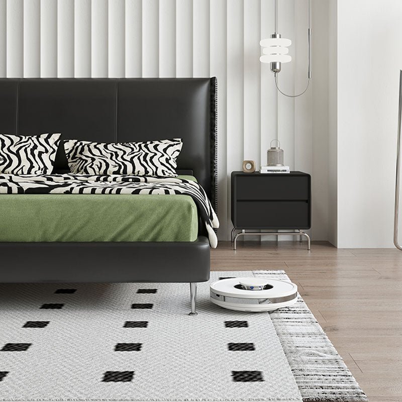 Kinza King Size / Super King Size Bed, Black - Image 4