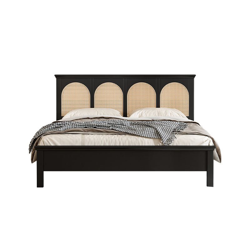 Ginny Double Bed / King Size Bed, Rattan - Image 3
