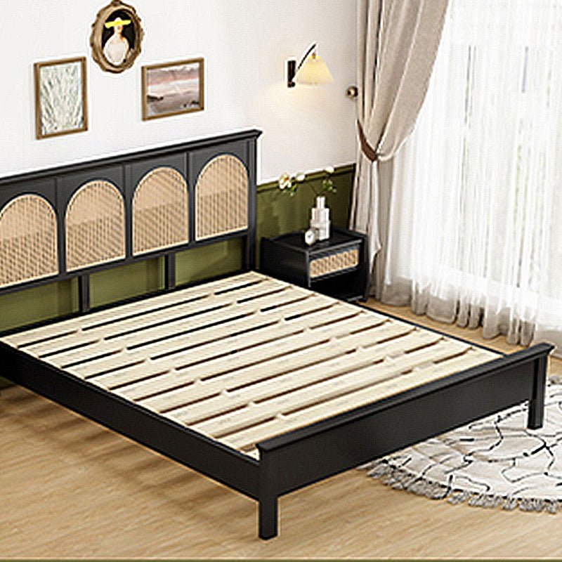 Ginny Double Bed / King Size Bed, Rattan - Image 5