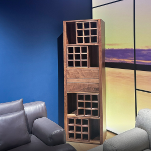 Grace Wine Cabinet, Solid Wood