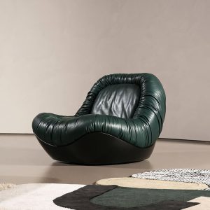 Moreau Barret Lounge Chair, Swivel Chair