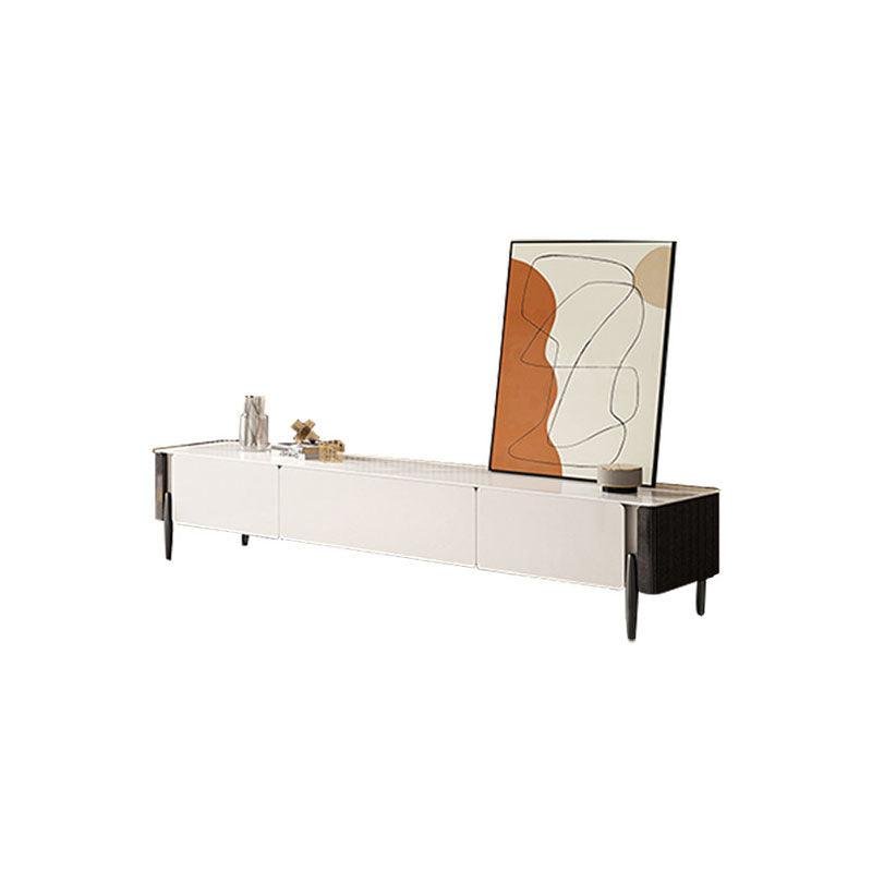 LUOLUO Rectangular Coffee Table With TV Stand - Image 5
