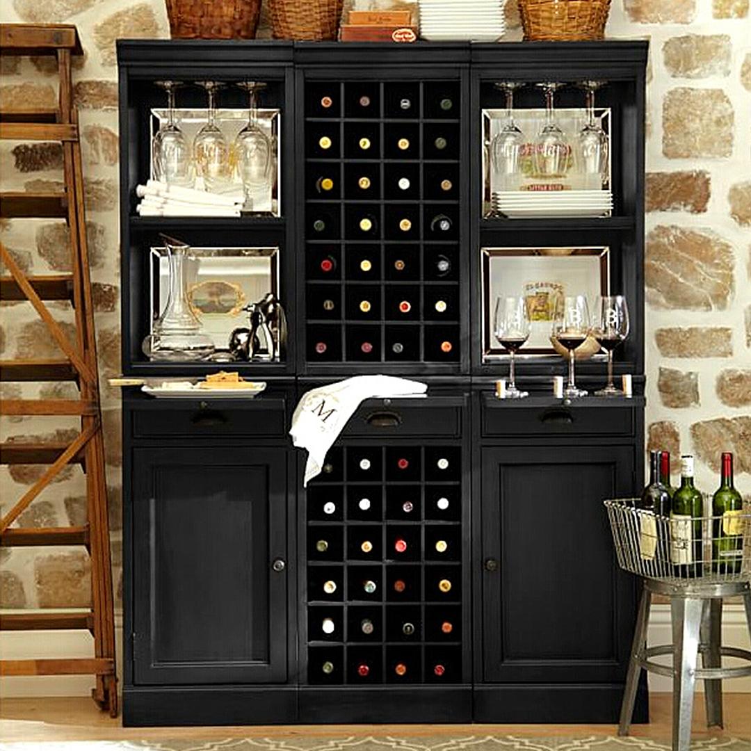 Ivanna Wine Cabinet, Wine Rack, Wood - Image 4