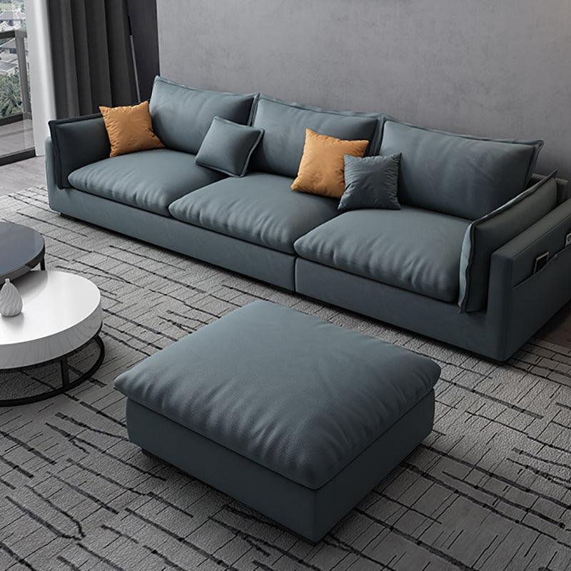 G918 Amos Three Seater Sofa Corner, Leathaire - Image 3