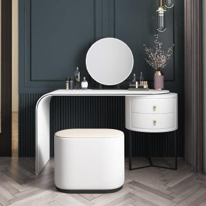 Noorali Dressing Table with Mirror, More Colors Available