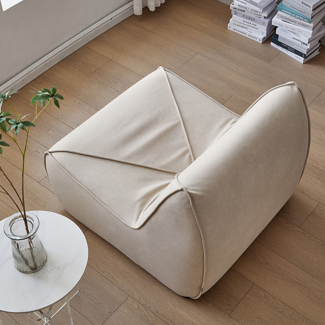 Asaro Lounge Chair For Living Room, Leathaire - Image 3