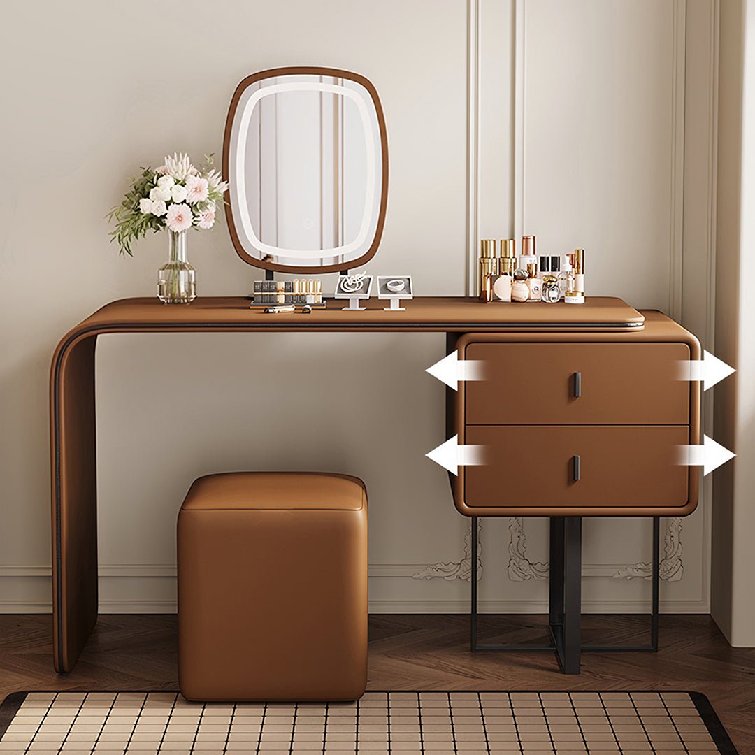 Nelson Dressing Table, Brown, More Colours Available - Image 2