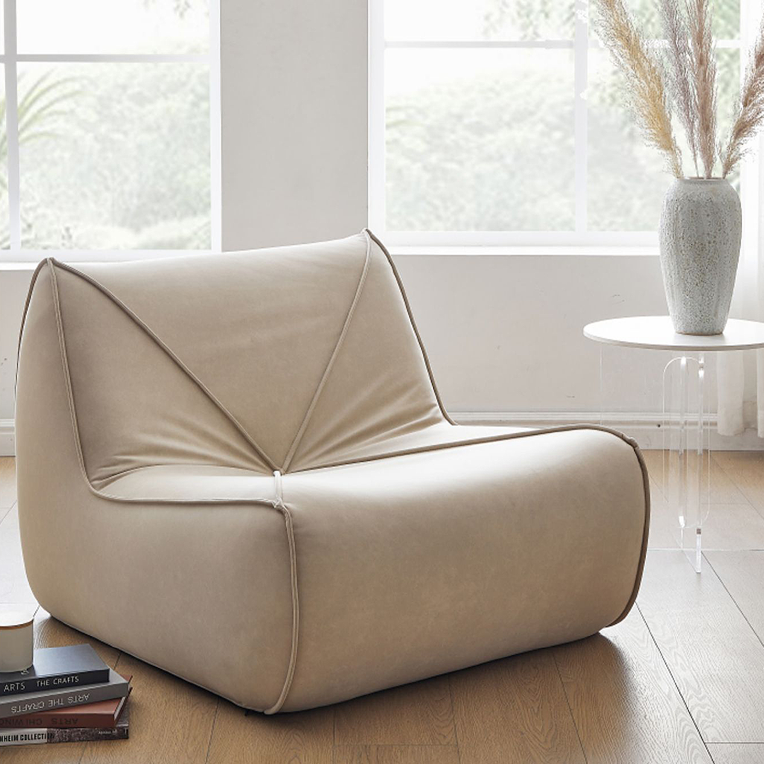 Asaro Lounge Chair For Living Room, Leathaire - Image 4
