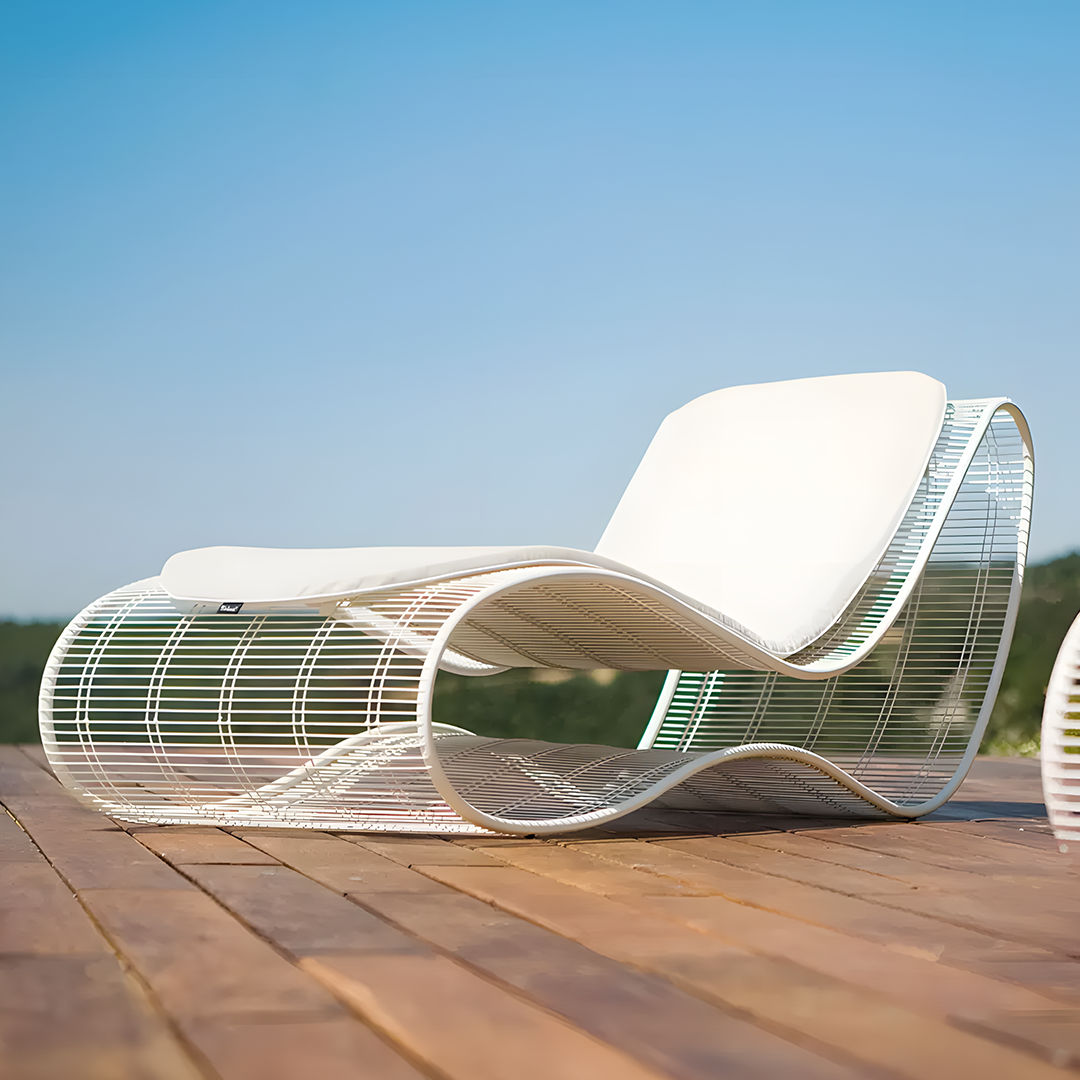 Oceana Sunbathing Bed, Sun Garden Lounger, Sun Chair Lounger, Outdoor Furniture - Image 4