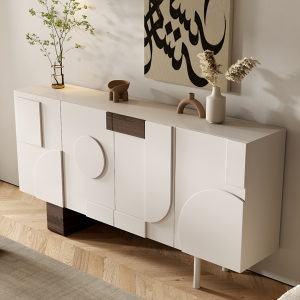 Fernanda Narrow Sideboard, Bedroom Sideboard, Cream