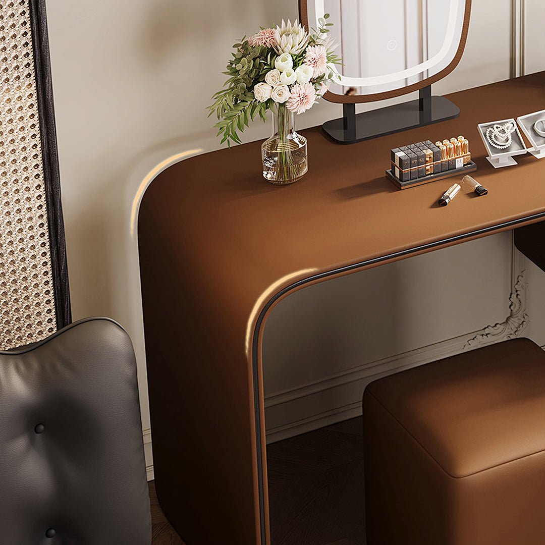 Nelson Dressing Table, Brown, More Colours Available - Image 5