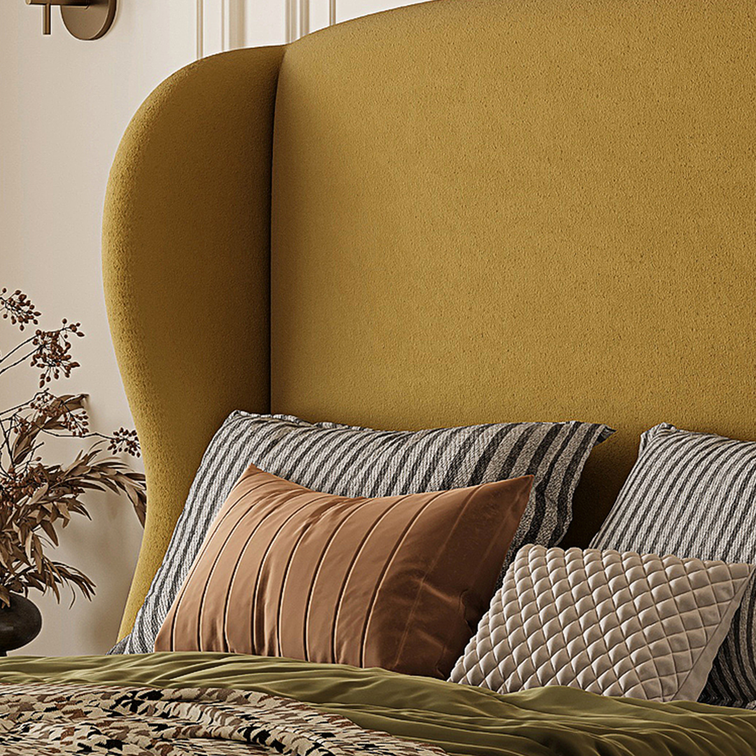 Amara Wingback Double Bed, King Size - Image 5