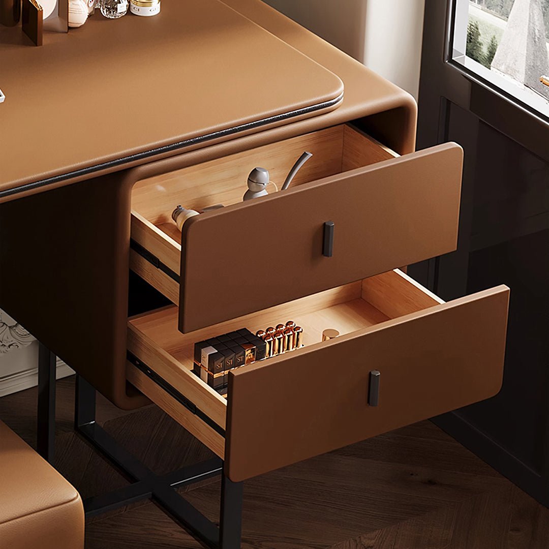 Nelson Dressing Table, Brown, More Colours Available - Image 6
