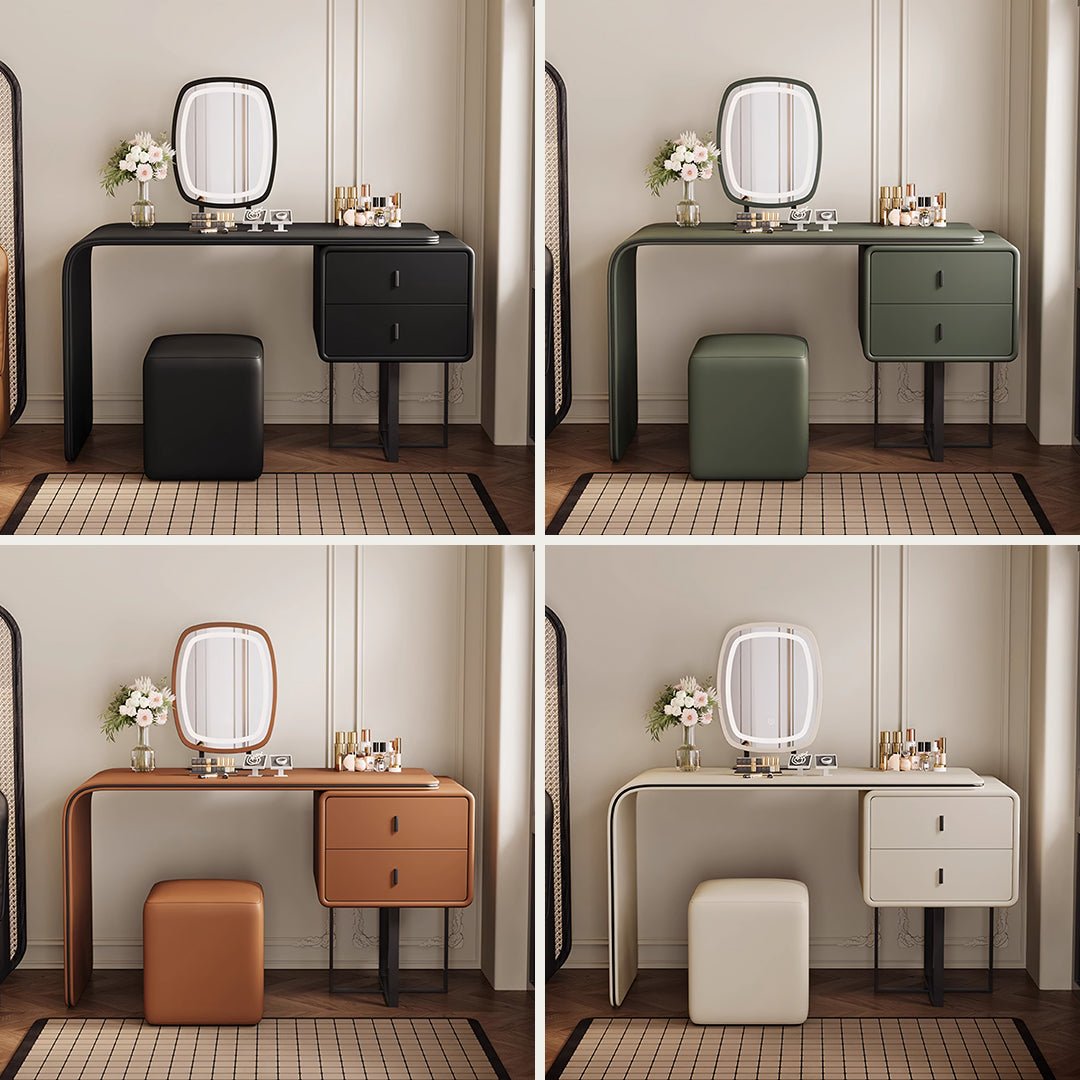 Nelson Dressing Table, Brown, More Colours Available - Image 10