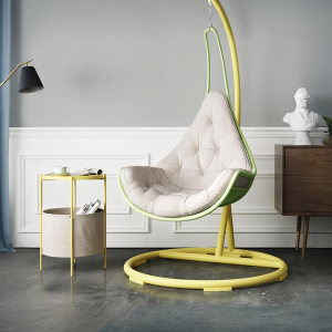 Aravali Rattan Hanging Chair with Stand, Indoor/ Outdoor Furniture