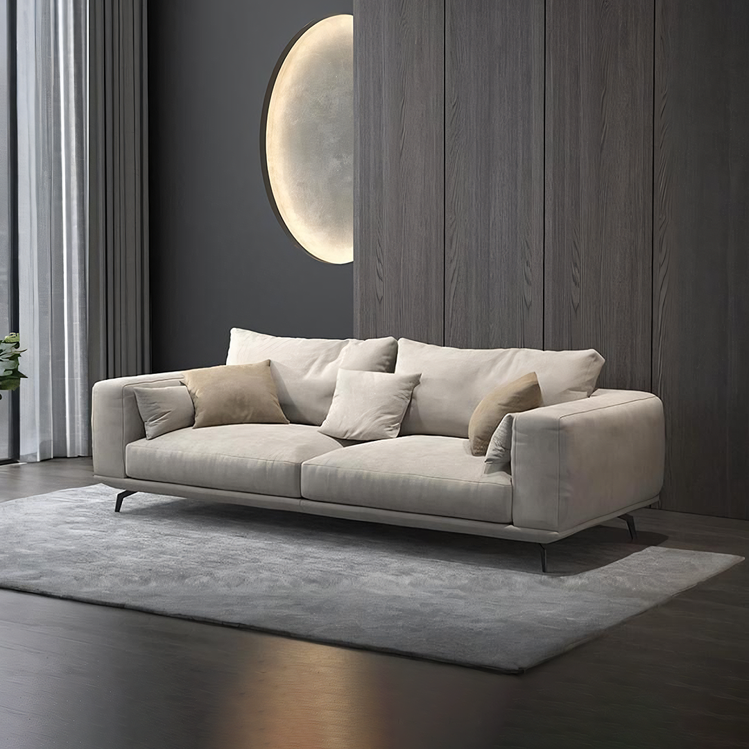 NR23 Two/Three Seater Sofa, Leathaire - Image 2