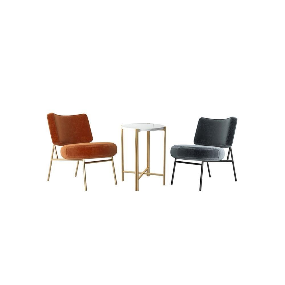 Aron Dining Chair, Velvet - Image 3