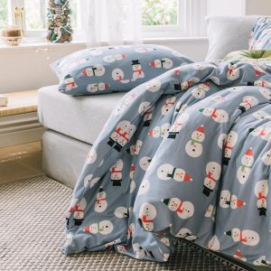 CA514 Cotton Duvet Cover + Bed Sheet + 2 Pillowcases, King, More Patterns Available