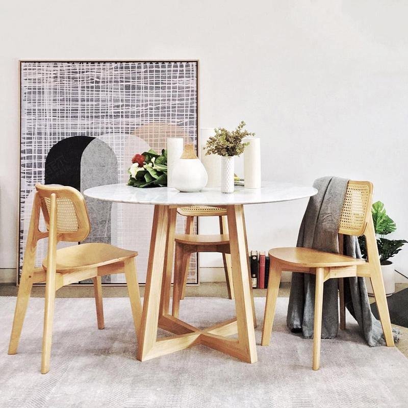 Hans Wegenr CH01 Rattan Dining Chair - Image 10