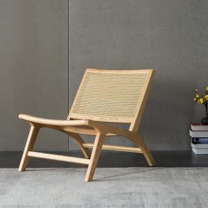 Hans Wegner CH25 Easy Chair, Rattan & Ash