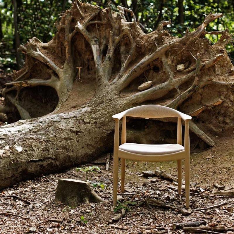 Classic Kennedy Style Dining Chair, Oak - Image 4