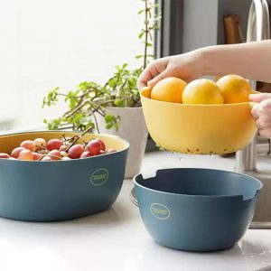 Nordic Fruit Vegetable Washing Basket