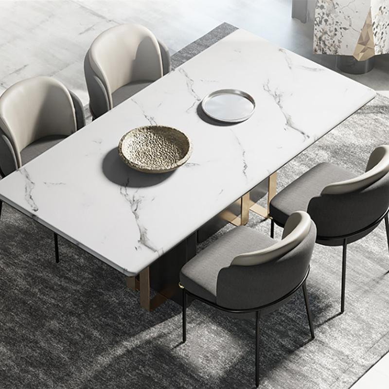 Novara Dining Table Set, Sintered Stone, Italian Design - Image 4