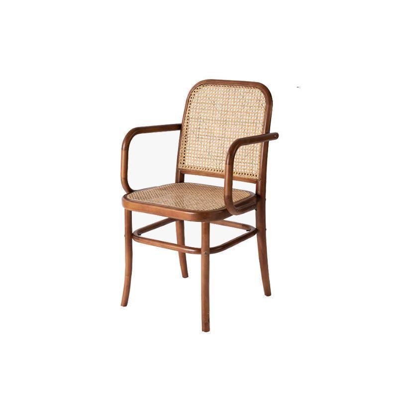 Paris G04 Rattan Dining Chair, Walnut - Image 2