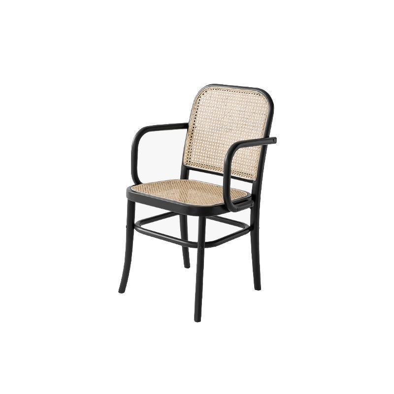 Paris G04 Rattan Dining Chair, Walnut - Image 4
