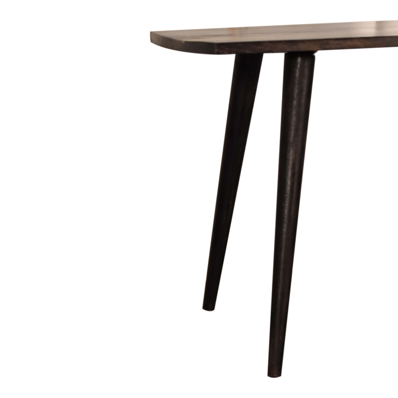 Ash Black Brass Inlay Coffee Table - Image 8