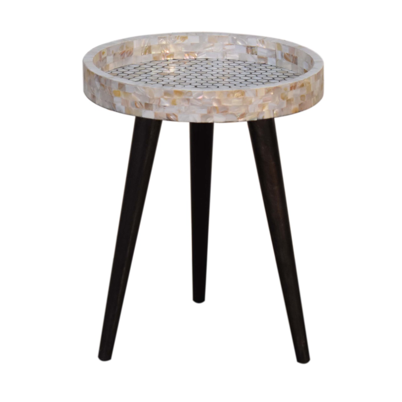 Honeycomb Mosaic End Table - Image 4
