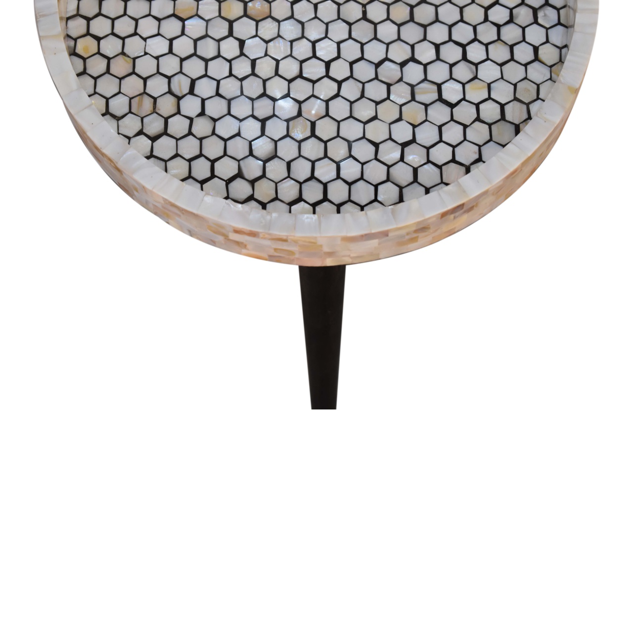 Honeycomb Mosaic End Table - Image 2