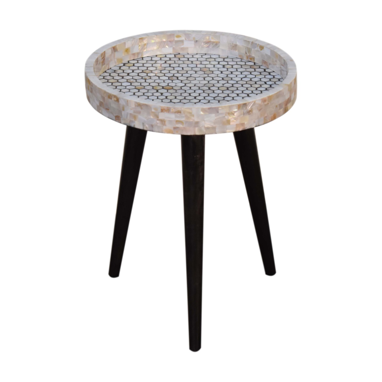 Honeycomb Mosaic End Table - Image 3