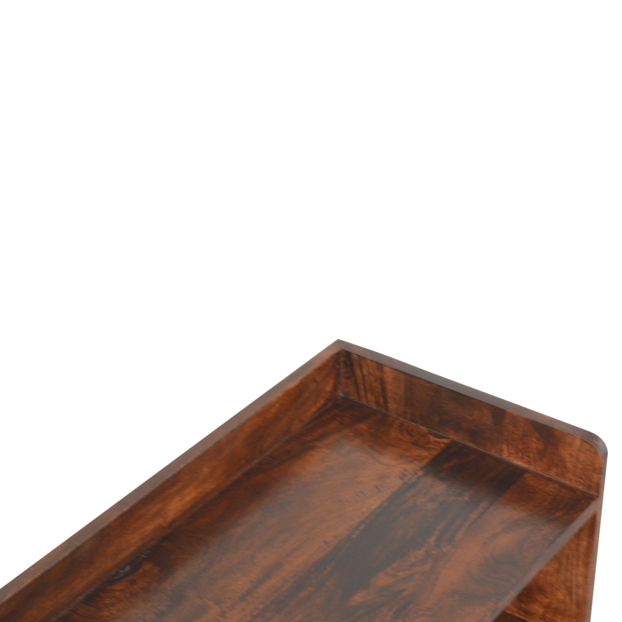 Walnut Nordic Storage Bench - Image 5